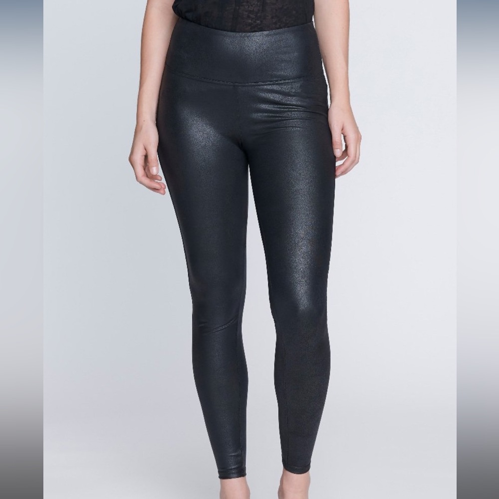 Seven7 Faux Leather Leggings In Excellent Condition - Picture 3 of 16